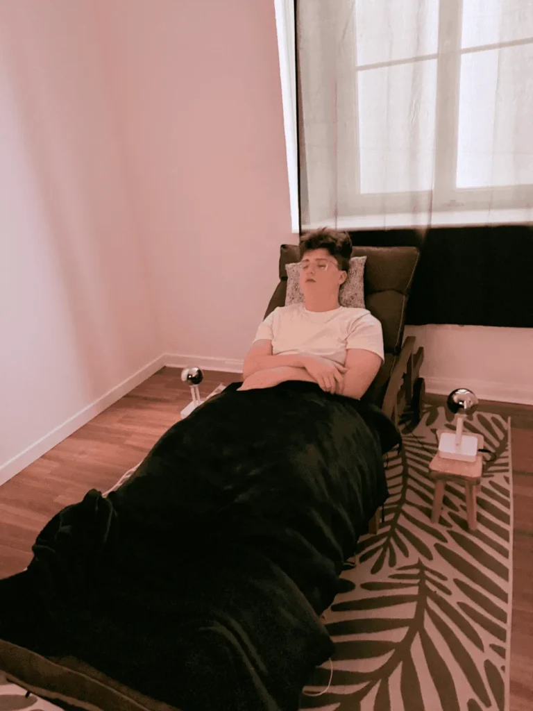 ULTRA-DÉTENTE room at L’art de la détente in Angers, the first CASISMA affiliate